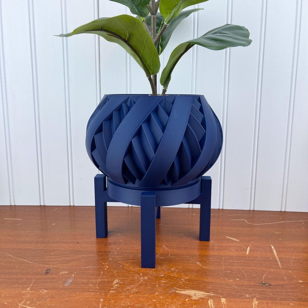 The Silvio, Indoor Flower Pot, Houseplants, Planter Drip Tray